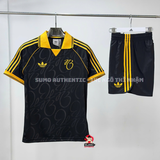 Bộ Thể Thao Adidas Chính Hãng Màu Đen Cổ Vàng - Jude Bellingham Jersey - IM7918/IM7919