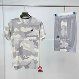 Bộ Thể Thao Adidas Chính Hãng Màu Trắng - Adidas Textured - IW8492/IW8507