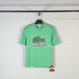 Áo Thể hao Lacoste Chính Hãng Màu Xanh Lá - Clover Green Minecraft Print Organic - TH5038L.KFV
