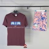 Bộ Thể Thao Nike Chính Hãng Màu Đỏ Mận - Nike Air cotton absorbs sweat - HM0185-652