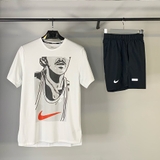 Bộ Thể Thao Nike Màu Trắng -  Nike Dri-Fit Rise 365 - FN3997-121/FN3049-010