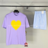 Bộ Thể Thao Drew Love Màu Tím - Drew House I Love Drew Lilac - DH-HJ2121-LVLA