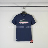 Áo Thể Thao Lacoste Chính Hãng Màu Navy - Organic cotton big crocodile logo print - TH5156-99