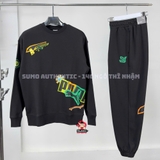 Bộ Thể Thao Puma Chính Hãng Màu Đen - Classics Street Crew - 539968 01/539971 01