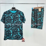 Bộ Thể Thao Nike Chính Hãng Màu Xanh - Nike Miler Men's - FV9617-015/FZ1087-345