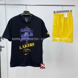 Bộ Thể Thao Nike Chính Hãng Màu Đen - Los Angeles Lakers - HJ2685-010