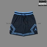 Quần Thể Thao Nike Chính Hãng Màu Đen Xanh - Shorts Black - DX1487-017