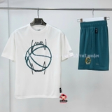 Bộ Thể Thao PUMA Chính Hãng Màu Trắng - Short-sleeved t-shirt - 684525-02/684526-22