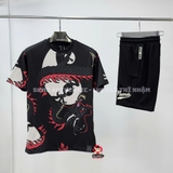 Bộ Thể Thao Nam Puma Chính Hãng Màu Đen - Uomo puma x Staple AOP Black - 625097-01