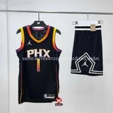Bộ Quần Áo Thể Thao Nam Nike Chính Hãng Màu Đen - Phoenix Suns Statement Edition - DO9540-012