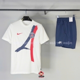 Bộ Quần Áo Thể Thao Nam Nike PSG Chính Hãng Màu Trắng - PSG M NK ICONIC AW - HF0826-133