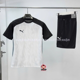 Bộ Quần Áo Thể Thao Nam Puma Màu Đen Trắng Chính Hãng - INDIVIDUAL PUMAFTBL PRO SS AOP - 659129-04/659360-03
