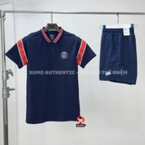Bộ Quần Áo Thể Thao Nam Màu Xanh Navy Chính Hãng - Paris Saint-Germain - PSG NAVY POLO