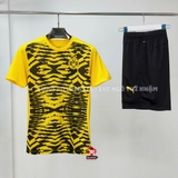Bộ Quần Áo Thể Thao Nam Màu Đen Vàng Chính Hãng - Borussia Dortmund Pre-match Jersey - 777599-01/777626-02