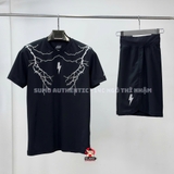 Bộ Quần Áo Thể Thao Nam About Màu Đen Chính Hãng - ABOUT Thunderstorm Crew - ATTS15-007/ATST00-007