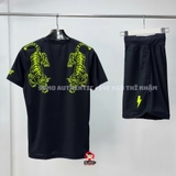 Bộ Quần Áo Thể Thao Nam About Màu Đen Xanh Chính Hãng - ABOUT Spring Tiger Crew - ATTS16-007/ATST12-007