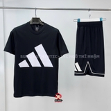 Bộ Quần Áo Thể Thao Nam Adidas Màu Đen Chính Hãng - Adidas Big Logo Essentials - JE8945/JN4728