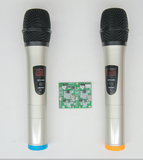 2 micro không dây UHF + mạch thu (5D5)