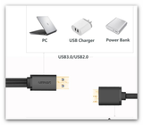 Cáp USB 3.0 1m cho ổ cứng Ugreen 10382