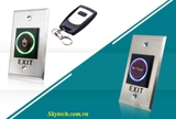 Nút Exit , Model NT-107R cảm biến không chạm là nút thoát (Exit) gắn ở của để mở khóa