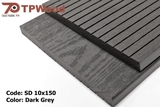 Ốp Tường Gỗ TP WOOD SD150x10 DARKGREY