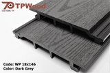 Tường Gỗ TP WOOD 146 X 18 DARK GREY