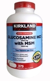 Glucosamine HCL 1500mg Kirkland With MSM 1500mg Hộp 375 Viên