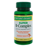 Vitamin B tổng hợp Super B-Complex With Folic Acid Plus Vitamin C Nature’s Bounty 150 viên