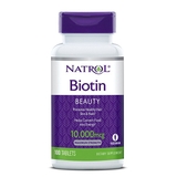 Viên uống ngăn rụng tóc, kích thích mọc tóc Biotin 10.000mcg Natrol
