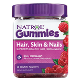 Kẹo dẻo đẹp da móng tóc Natrol Gummies Hair Skin Nails 90 viên