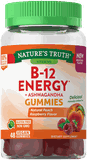 KẸO DẺO THUẦN CHAY CUNG CẤP VITAMIN B12 GUMMIES B12 ENERGY NATURE'S TRUTH 48 VIÊN