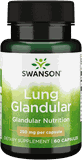 VIÊN UỐNG BỔ PHỔI SWANSON PREMIUM - LUNG GLANDULAR - 60 VIÊN