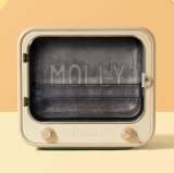 MOLLY Anniversary Statues Classical Retro Series-TV Set Luminous Display Container