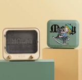 MOLLY Anniversary Statues Classical Retro Series-TV Set Luminous Display Container