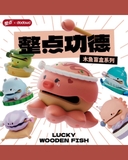 Lucky Wooden Fish Series