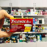 Tylenol, viên uống Tylenol 8 hour Arthritis, giảm đau khớp 8 giờ với Acetaminophen, 650 mg