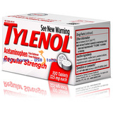Tylenol, viên uống giảm đau hạ sốt Tyleno Regular Strength với Acetaminophen, 325 mg