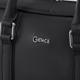 Túi xách nam đi công tác da bò Mill GCE27 Màu Đen