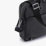 Túi xách nam đi công tác da bò Mill GCE27 Màu Đen