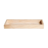 Khay gỗ thông rustic mini 10x30x3