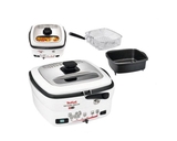 Nồi chiên đa năng Tefal FR4950 Versalio Deluxe 9 trong 1 (1600 Watts, Màu Trắng)