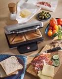 MÁY NƯỚNG BÁNH MÌ SANDWICH WMF LONO, Công suất 800W, Thép không gỉ