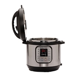 Nồi áp suất điện 7 trong 1, Instant Pot Duo, 6 Qt, 5,7 Lít, 1000W, Thép không gỉ (Màu Đen + Inox)