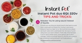 Nồi áp suất điện 7 trong 1, Instant Pot Duo, 6 Qt, 5,7 Lít, 1000W, Thép không gỉ (Màu Đen + Inox)