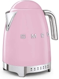 Ấm Đun Nước Siêu Tốc Smeg KLF04PKEU Pink, Chỉnh Nhiệt, 2400W