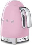 Ấm Đun Nước Siêu Tốc Smeg KLF04PKEU Pink, Chỉnh Nhiệt, 2400W