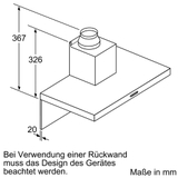 Máy hút mùi treo tường BOSCH DWB97IM50 Serie 4