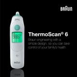 Nhiệt Kế Hồng Ngoại Braun IRT 6515 ThermoScan 6