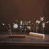 Thanh đế gỗ cắm hoa khô Minimalism | Quà tặng sinh nhật kỉ niệm