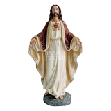 Bộ tượng bàn thờ | Tượng Chúa Kito Vua, Đức Mẹ Bế Chúa & Thánh Giuse Hoa Huệ